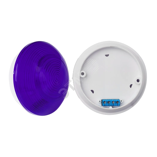 Сирена Марс 12-24-СП-М1 (синий свет). Оповещатель охранно-пожарный световой