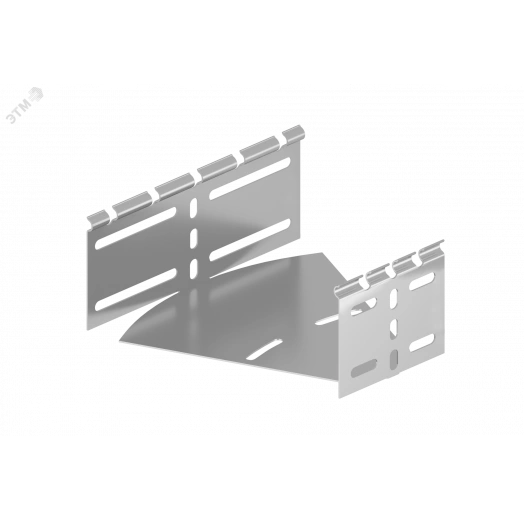 Угол горизонтальный изменяемый 0-45 град. 100х50 S=1,0мм гор.оцинк.