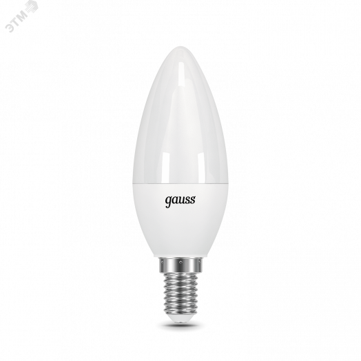 Лампа светодиодная LED 6.5 Вт 520 Лм 3000К теплая Е14 Свеча Black Gauss