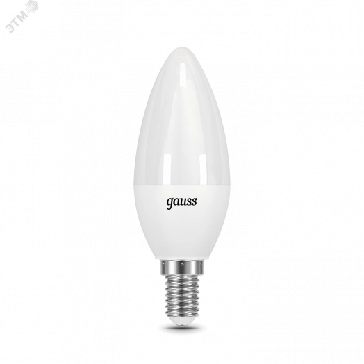 Лампа светодиодная LED 6.5 Вт 520 Лм 3000К теплая Е14 Свеча Black Gauss
