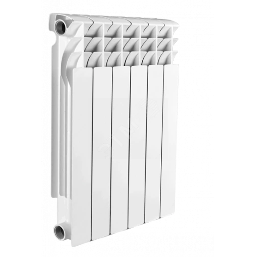 Радиатор биметаллический секционный 500/80/12 боковое подключение