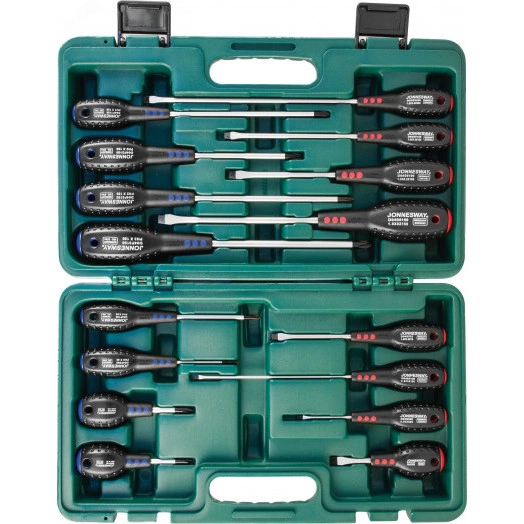 Набор отверток стержневых FULL STAR, 16 предметов