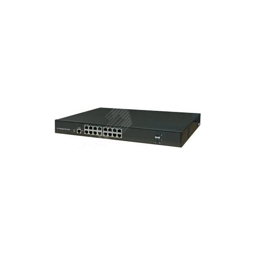 Коммутатор управляемый 16-портовый Ethernet 10/100/1000 Мбит/с PoE