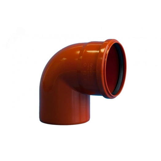 Отвод для наружной канализации 87 град. 200