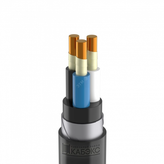 Кабель силовой ВБШвнг(А)-FRLSLTx 3х2.5ок(N.PE)-1  ТРТС однопроволочный