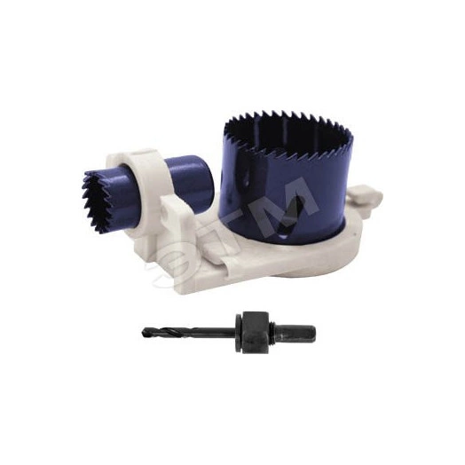 Набор для врезки замков с пластиковыми шаблонами, 3 шт (22/54 мм)