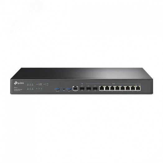 Маршрутизатор VPN Omada с портами 10 Гб/с, 2xSFP+, 1xSFP, 1xRG45