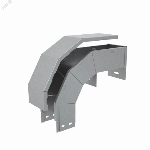 Т-ответвитель крышка верт. вниз 50х400х150 мм ПЛЮС HD