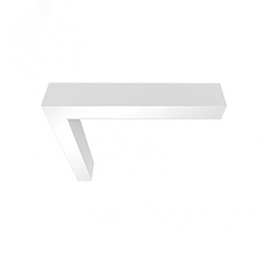 Светильник светодиодный ДСО-20Вт IP40 1900Лм 3000К X-Line белый L-соединитель