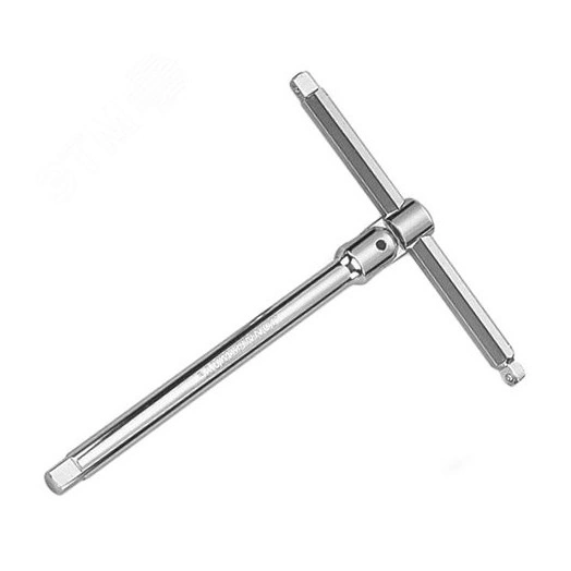 Удлинитель Т-образный трехсторонний 1/4'',3/8'',1/2''DR, 250-200 мм