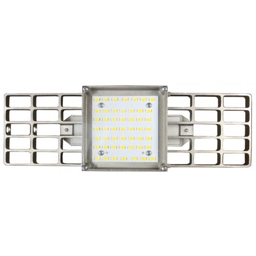 Светильник светодиодный ДВО-33Вт, IP20, 4000Лм, 5000К, Грильято, прозр, 12х12см, Albatross