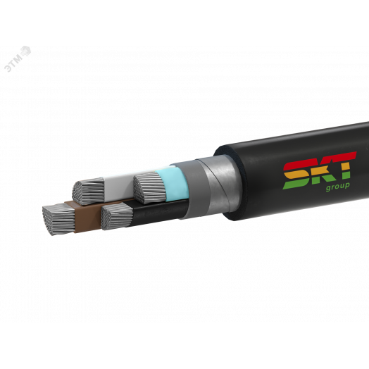 Кабель силовой АВБШв 4х95мс(N)-1 ТРТС