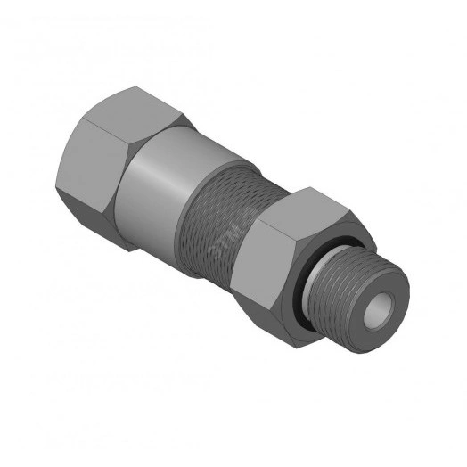 Ввод кабельный КВМ-10/6-М с резьбой М20х1,5 мм для прокладки кабеля в металлорукаве РЗ-ЦП-10