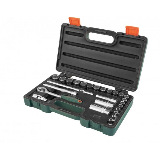 Набор головок торцевых 3/8''DR Super Tech, 26 предметов