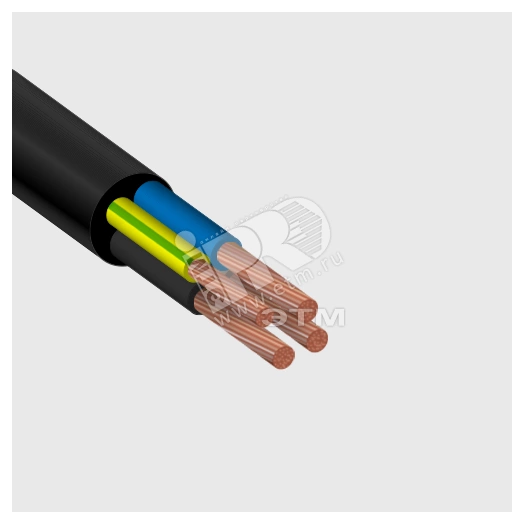 Кабель силовой КГн 2х10 ТРТС
