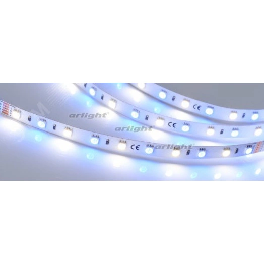 Лента LED RT-B60-10mm 24V RGBW-Day (14.4 W/m, IP20, 5060, 5m) (ARL, Открытый)