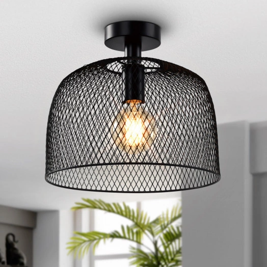 Светильник потолочный Rivoli Armina 5095-201 1 х Е27 40 Вт лофт-кантри для натяжных потолков