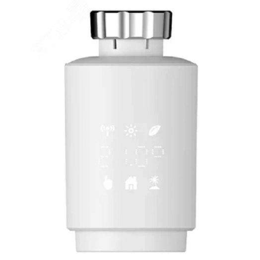 Термостатическая головка умная сенсорная MOES Zigbee для радиатора