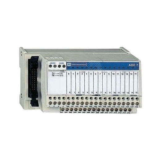 Колодка клеммная пассивная 16К Вход/Выход с светодиодным индикатором