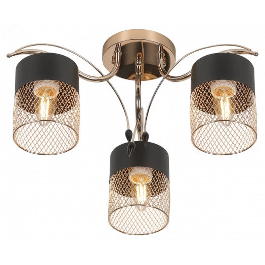 Люстра  Rivoli Hulda 9068-303 3 х E27 60 Вт модерн