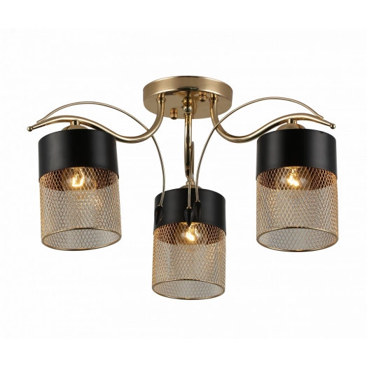 Люстра  Rivoli Hulda 9068-303 3 х E27 60 Вт модерн