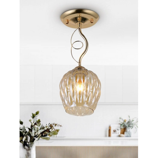 Светильник потолочный Rivoli Daiane 9120-201 1 х Е27 40 Вт модерн для натяжных потолков