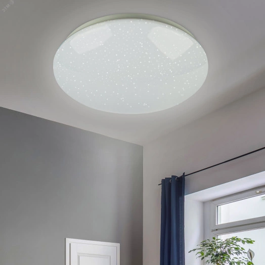 Светильник потолочный светодиодный Классик без ДУ SPB-6-12-6,5K Element 12Вт 6500K ЭРА