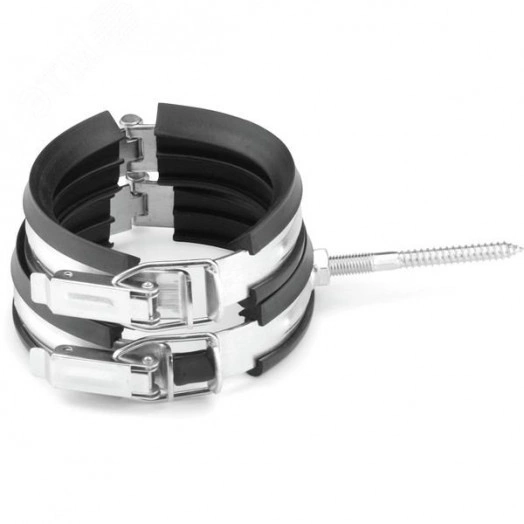 Хомут 160 шумопоглощающий с защелкой М10/12