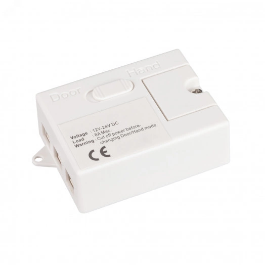 ИК-датчик SR-PRIME-IN-S80-WH (12-24V, 96-192W, DOOR/HAND) (Arlight, IP20 Пластик, 2 года)