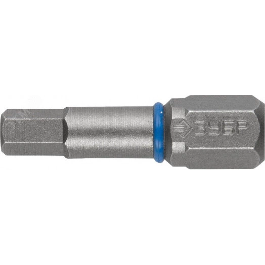 Биты ''ЭКСПЕРТ'' торсионные кованые, обточенные, хромомолибденовая сталь, тип хвостовика C 1/4'', HEX3, 25мм, 2шт