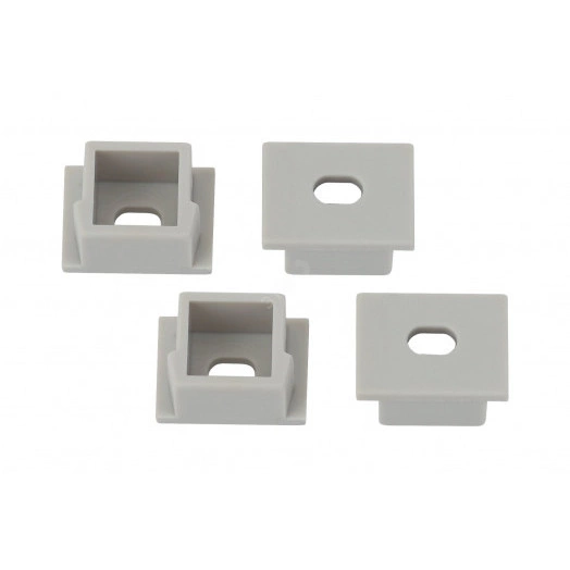 Набор заглушек для профиля CAB261, 4 сквозные (500/24000) ЭРА