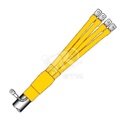 Муфта 4ПКВтнг-HF1- 10-Пр-Cu