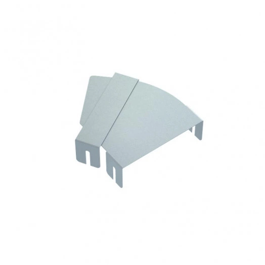 Крышка для угла горизонтального изменяемого 0-45град. осн.400 сталь "ПЛЮС" KIGLplus400 оцинк. КМ PL12394