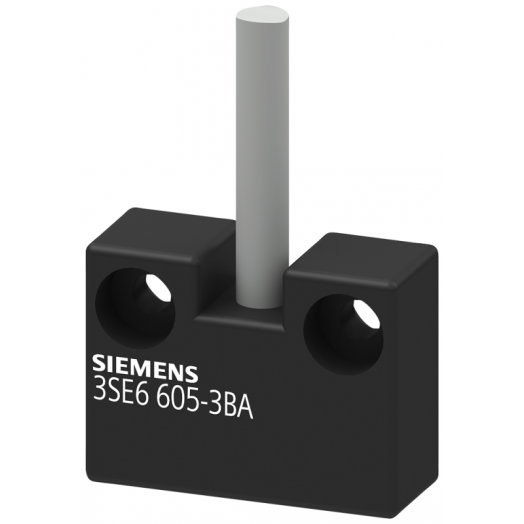 Выключатель с магнитным приводом контактный блок прямоугольный малый 25х33мм контактные элементы 1 НЗ/1НО с кабелем 3м Siemens 3SE66053BA