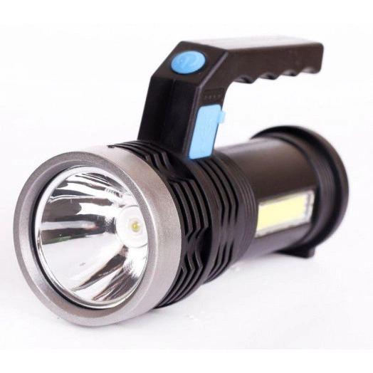 Фонарь аккумуляторный LED53765 4В 2LED 3Вт 4 реж. USB бокса черн. Ultraflash 14665