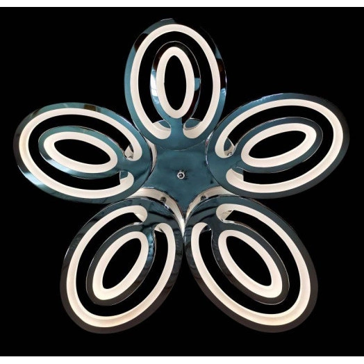 Светильник светодиодный LCL-1026 155Вт люстра управляем. бел. Camelion 14634