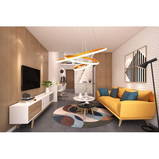 Светильник светодиодный LCL-1029 100Вт люстра управляем. бел. Camelion 14637