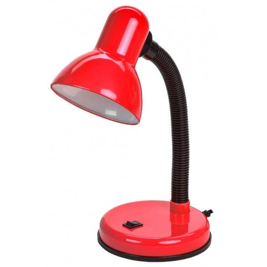 Светильник настольный 1002 на подставке Е27 красн. IEK LNNL0-1002-2-VV-40-K04