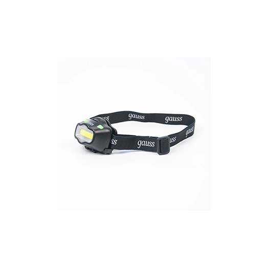 Фонарь светодиодный налобный 3Вт 180лм элементы питания 3хAAA (не в компл.) GAUSS GF308
