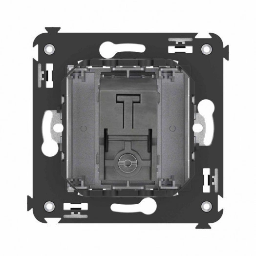 Розетка телевизионная оконечная TV СП Avanti "Закаленная сталь" DKC 4404523