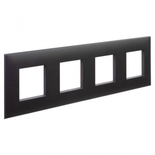 Рамка ARTLEBEDEV 8-мод. Avanti "Черный матовый" DKC 4412908
