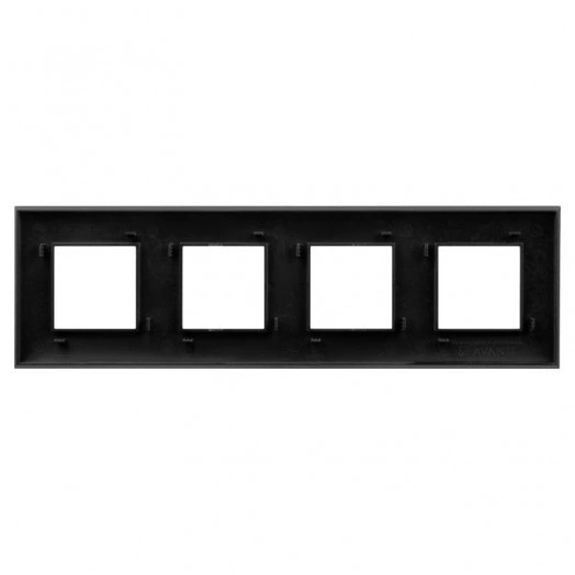 Рамка ARTLEBEDEV 8-мод. Avanti "Черный матовый" DKC 4412908