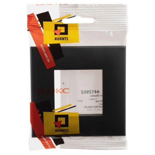 Рамка ARTLEBEDEV 2-мод. Avanti "Черный матовый" DKC 4412902