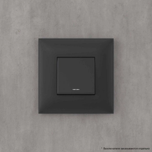 Рамка ARTLEBEDEV 2-мод. Avanti "Черный матовый" DKC 4412902