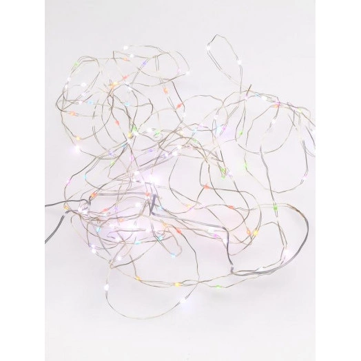 Гирлянда "Нить" ILDM048RGB-C-USB-RC 48 RGB минисветодиодов 4.8м с контроллером для помещений пульт SHLights 4690601049964