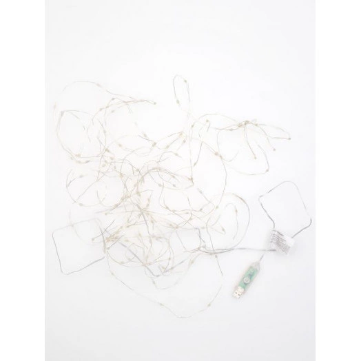 Гирлянда "Нить" ILDM096RGB-C-USB-RC 96 RGB минисветодиодов 9.6м с контроллером для помещений пульт SHLights 4690601049971