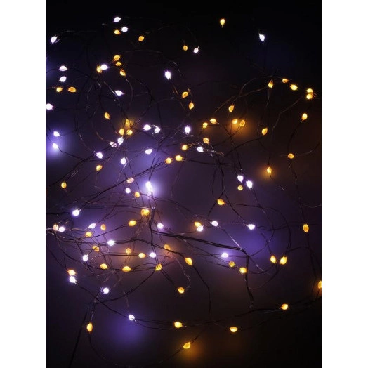 Гирлянда "Нить" ILDM096RGB-C-USB-RC 96 RGB минисветодиодов 9.6м с контроллером для помещений пульт SHLights 4690601049971