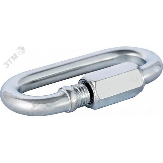 Карабин пожарный 5мм с фиксатором DIN 5299D