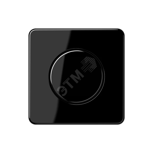 Крышка для роторного диммера черная