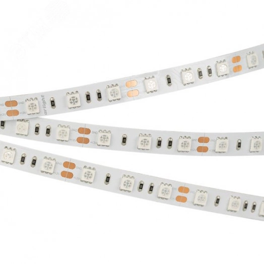 Лента RT-B60-10mm 12V UV400 (14.4 W/m, IP20, 5060, 5m) (Arlight, Открытый)